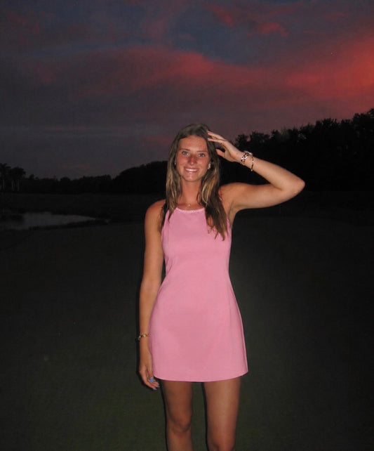 Pink Pearl Cocktail Dress