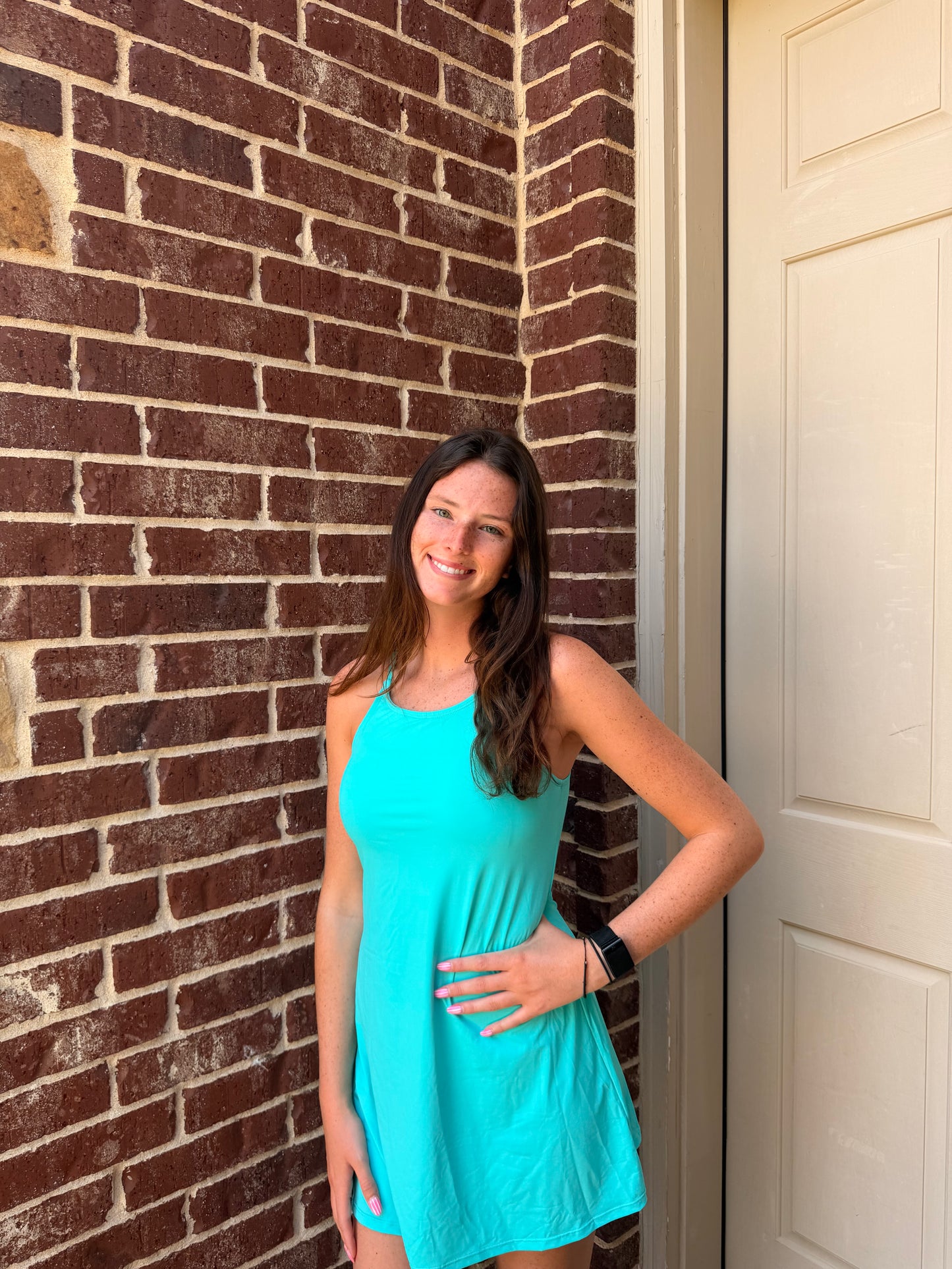 Teal Tennis Athletic Dress